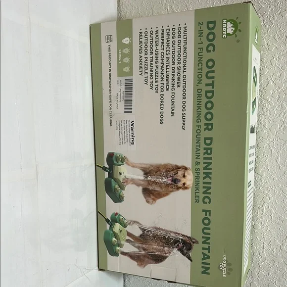 KADTC Dog outdoor drinking fountain 2-in-1 function,drinking fountain &sprinkler - Picture 8 of 12